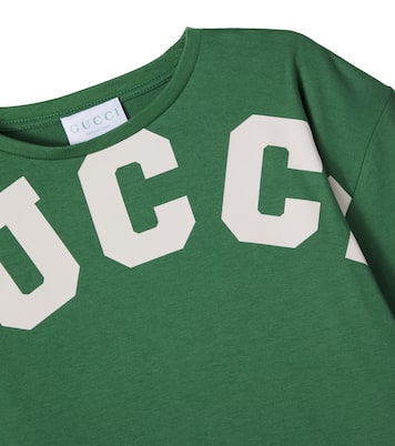 T-shirt in cotone con stampa | Gucci Kids