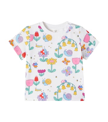 Bébé – T-shirt Bug House en coton mélangé | Stella McCartney Kids