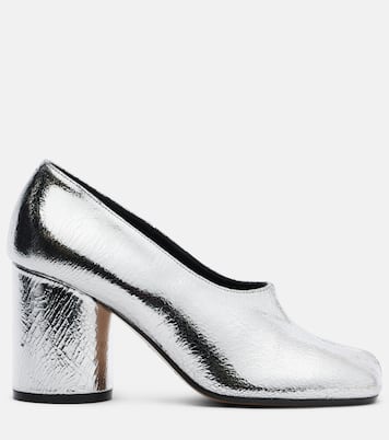 Tabi 80 metallic leather pumps | Maison Margiela