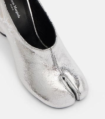 Tabi 80 metallic leather pumps | Maison Margiela