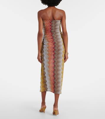 Wave lamé beach dress | Missoni