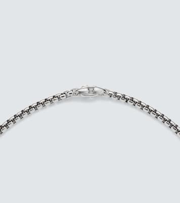 Cross Station sterling silver necklace | David Yurman