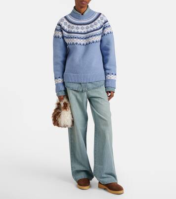 Shearling-lined suede boots | Miu Miu