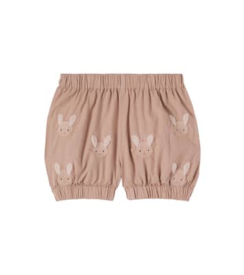 Baby Carson embroidered cotton bloomers | Donsje