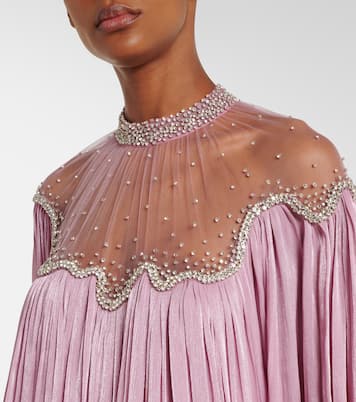 Verzierte Robe Elline | Costarellos