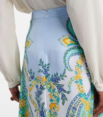 Maxirock aus Seide | Etro