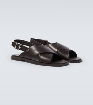 Sandalen aus Leder | Prada