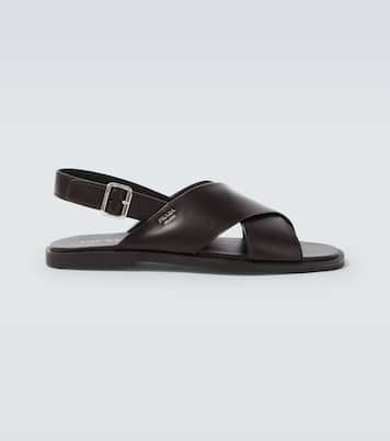 Sandalen aus Leder | Prada