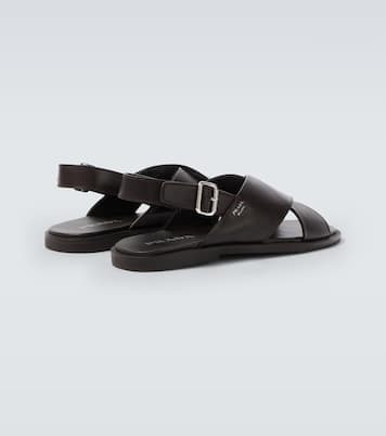 Sandalen aus Leder | Prada