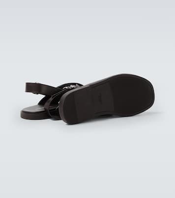 Sandalen aus Leder | Prada