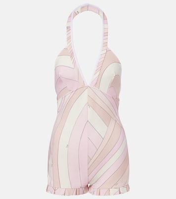 Iride satin jersey romper | Pucci