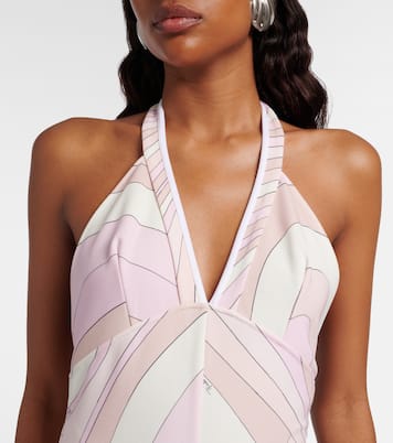 Iride satin jersey romper | Pucci