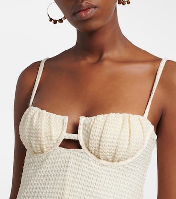 Vestido corto de punto Petal  | Montce