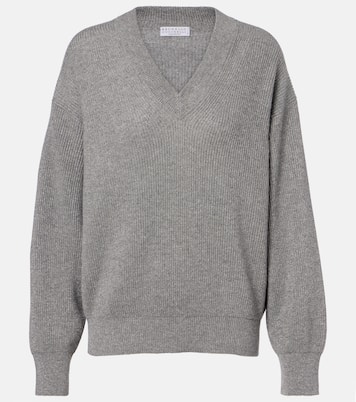 Pullover aus Rippstrick | Brunello Cucinelli