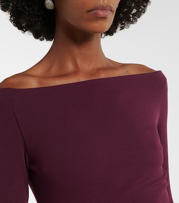 Robe Kori à finitions en satin | Solace London