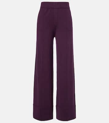 Wool and cashmere wide-leg pants | Jardin des Orangers