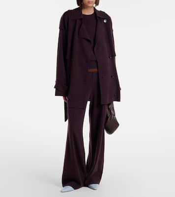 Wool and cashmere wide-leg pants | Jardin des Orangers