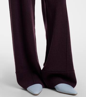 Wool and cashmere wide-leg pants | Jardin des Orangers
