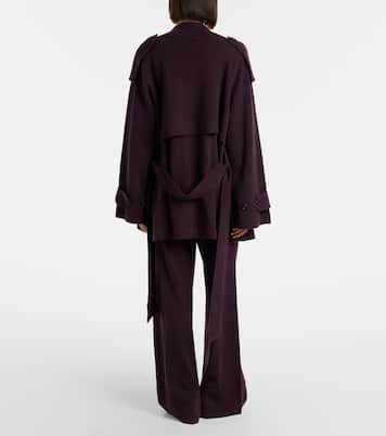 Wool and cashmere wide-leg pants | Jardin des Orangers