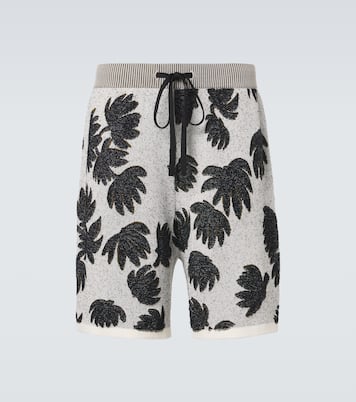 Jacquard terry shorts | Commas