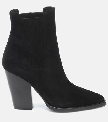Theo 95 suede ankle boots | Saint Laurent