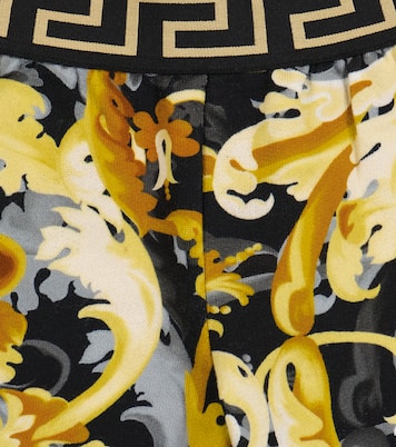 Baby Baroccoflage cotton sweatpants | Versace Kids