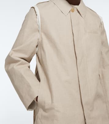 Raw-edge Mac coat | Undercover
