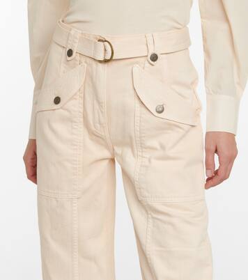 Waverly belted high-rise jeans | Ulla Johnson