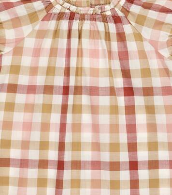 Baby Sidwell gingham cotton dress | Bonpoint