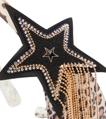 Embellished animal-print headband | Monnalisa