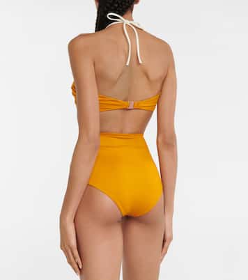 Haut de bikini bandeau Moonrise At Sea | Johanna Ortiz