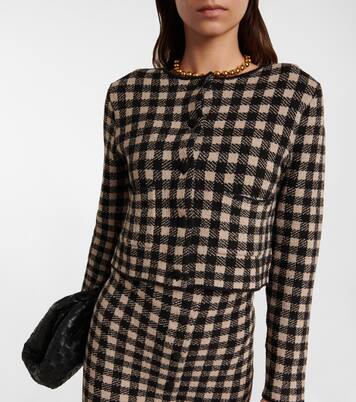 Flicker checked cardigan | Altuzarra
