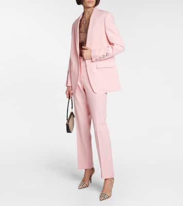 Mid-Rise-Hose aus Wolle | Burberry