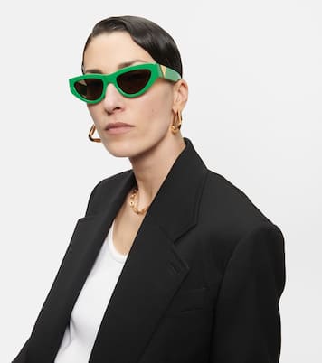 Lunettes de soleil œil-de-chat Angle | Bottega Veneta