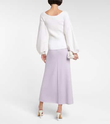 Pull Sleek Ribs en laine mélangée | Dorothee Schumacher