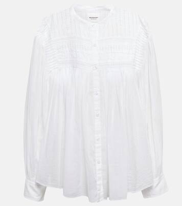 Blouse Plalia oversize en coton | Marant Etoile