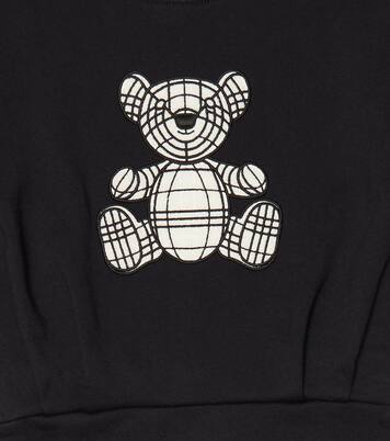 Printed cotton sweater dress | Burberry Kids