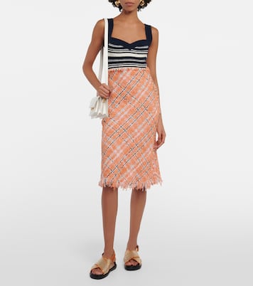 Fussbett leather-trimmed sandals | Marni