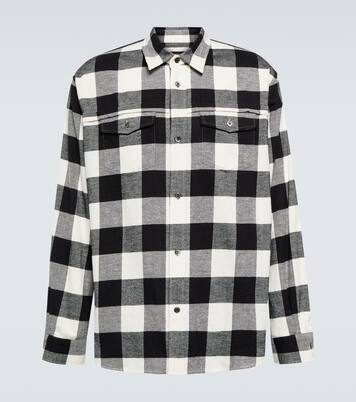 Checked cotton shirt | Undercover