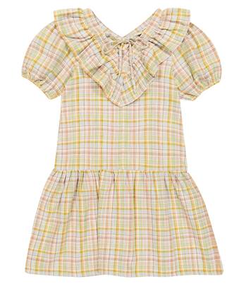 Robe Constanza en coton à carreaux | The New Society