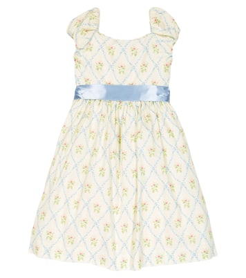 Printed cotton and silk dress | Polo Ralph Lauren Kids
