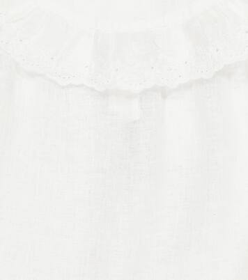 Broderie anglaise linen top | Polo Ralph Lauren Kids