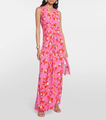 Robe longue Ace imprimée | Diane von Furstenberg