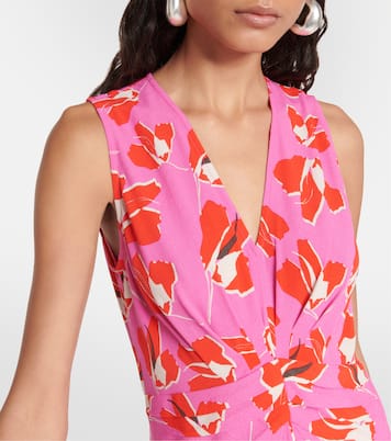 Robe longue Ace imprimée | Diane von Furstenberg