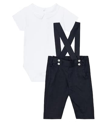 Baby bodysuit and overalls set | Tartine et Chocolat