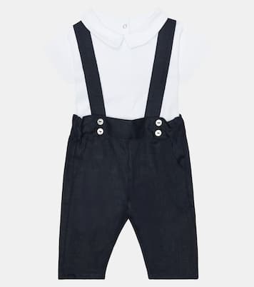 Baby bodysuit and overalls set | Tartine et Chocolat