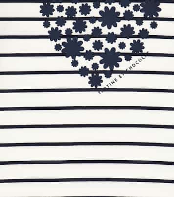 Striped cotton-blend top | Tartine et Chocolat