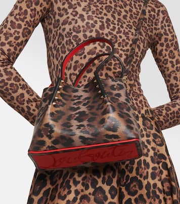 Cabarock Small leopard-print tote | Christian Louboutin
