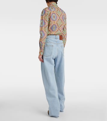 Wide-leg jeans  | Etro