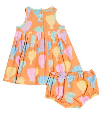 Baby - Set di abito e culottes in cotone | Stella McCartney Kids